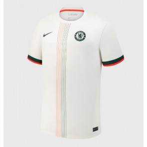 Billiga Chelsea Romeo Lavia #45 Bortatröja 2025-26 Kortärmad